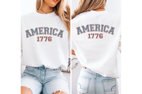 1776 America SVG PNG T Shirt Design