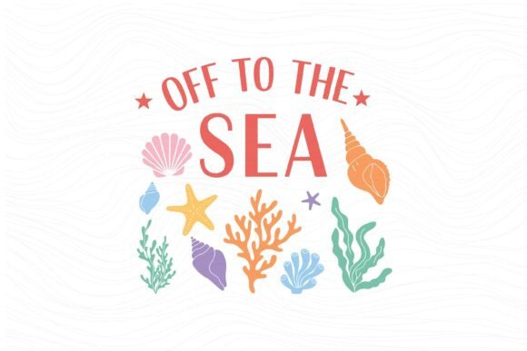 Boho Retro Summer Beach SVG Sea