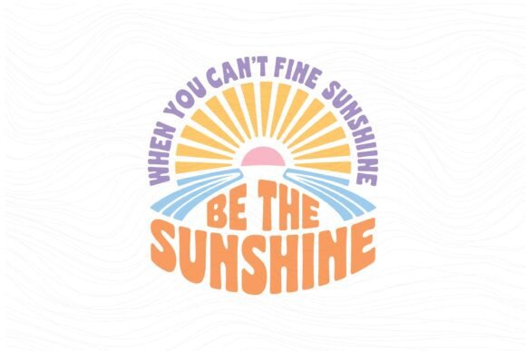 Boho Retro Summer Beach SVG When You Can