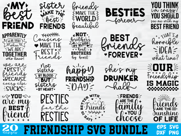Friendship SVG Bundle Review