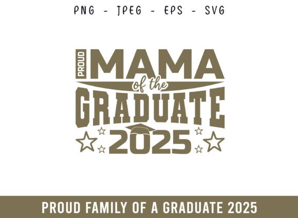 Mama of the Graduate Graduation Day SVG