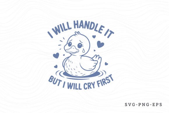 Retro Silly Goose SVG - I Will Handle It