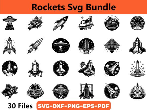 Rocket SVG Bundle Review
